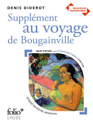 cover image of Supplément au Voyage de Bougainville